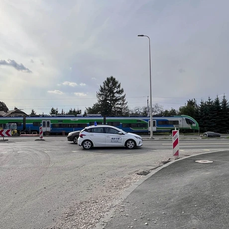 Rozbudowa ul. Warszawskiej [październik 2023] - fot 3